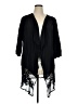 Ethyl 100% Rayon Black Cardigan Size XL - photo 1