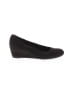 Stuart Weitzman Black Wedges Size 7 1/2 - photo 1