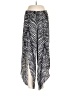 Haute Hippie 100% Silk Animal Print Silver Silk Pants Size L - photo 1
