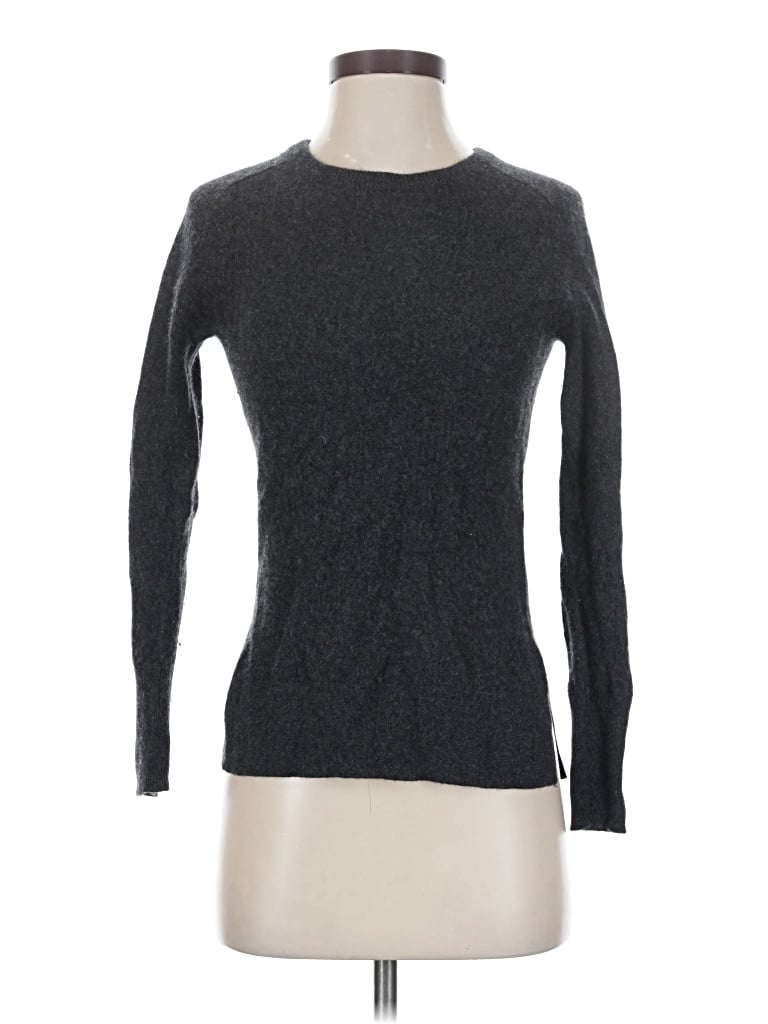 Pre-owned Halogen Cashmere Pullover Sweater In Gray