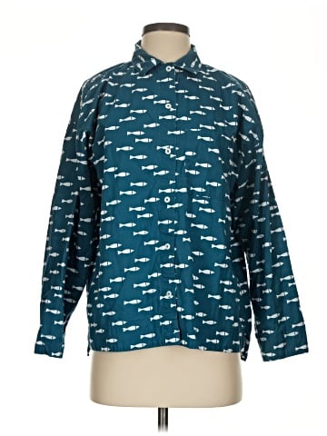 Hanna Andersson Long Sleeve Button-Down Shirt (view 1)