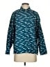 Hanna Andersson 100% Cotton Print Teal Long Sleeve Button-Down Shirt Size XS - photo 1