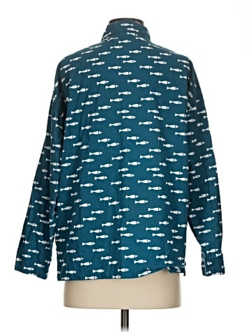 Hanna Andersson Long Sleeve Button-Down Shirt (view 2)