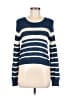 Soft Joie Stripes Blue Pullover Sweater Size M - photo 1
