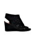 Via Spiga 100% Leather Black Wedges Size 8 1/2 - photo 1