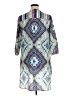 Valerie Stevens 100% Polyester Print Blue Casual Dress Size XL - photo 2