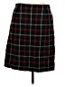 Rena Rowan 100% Polyester Plaid Black Formal Skirt Size 12 - photo 1