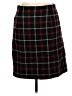 Rena Rowan 100% Polyester Plaid Black Formal Skirt Size 12 - photo 2