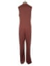 Ginger G. Solid Brown Jumpsuit Size M - photo 2