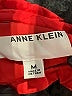 Anne Klein 100% Polyester Red Coat Size M - photo 6