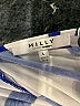 Milly Stripes Blue Casual Dress Size L - photo 7