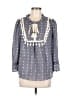 Maeve Gray 3/4 Sleeve Blouse Size M - photo 1