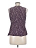 Halogen Purple Sleeveless Blouse Size Med Petite - photo 2