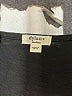 Dylan 100% Cotton Solid Black Casual Dress Size M - photo 7