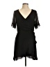 Naked Zebra 100% Polyester Black Cocktail Dress Size L - photo 1