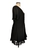 Naked Zebra 100% Polyester Black Cocktail Dress Size L - photo 4