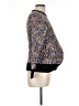 Lilac Animal Print Brown Pullover Sweater Size L - photo 4