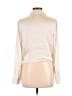 Wilfred 100% Polyester Metallic Ivory Long Sleeve Blouse Size L - photo 2