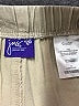 Just My Size Solid Tan Khakis Size 2X Plus - photo 4