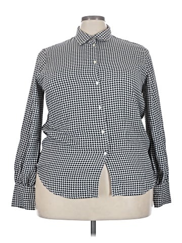 Chaps Long Sleeve Blouse (view 1)