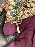 Free People 100% Polyester Floral Gold Jacket Size 6 - photo 6