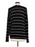 Blu Pepper Stripes Black Pullover Sweater Size L - photo 2