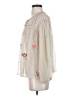 Ranna Gill 100% Polyester Ivory Long Sleeve Blouse Size S - photo 5