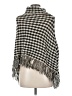 Big Buddha 100% Acrylic Houndstooth Gray Poncho One size - photo 2
