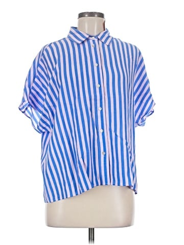 MNG Short Sleeve Blouse (view 1)