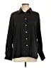 Ann Taylor LOFT 100% Polyester Black Long Sleeve Blouse Size L - photo 1