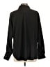 Ann Taylor LOFT 100% Polyester Black Long Sleeve Blouse Size L - photo 2