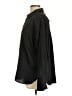 Ann Taylor LOFT 100% Polyester Black Long Sleeve Blouse Size L - photo 5