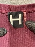 H by Bordeaux Burgundy Pullover Sweater Size 1X - photo 7