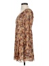 Originality Floral Brown Casual Dress Size S - photo 5