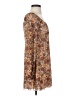 Originality Floral Brown Casual Dress Size S - photo 4