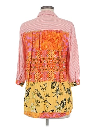 Intro 3/4 Sleeve Button-Down Shirt (view 2)