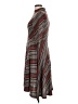 North Style Stripes Gray Casual Dress Size 12 - photo 5