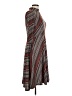 North Style Stripes Gray Casual Dress Size 12 - photo 4