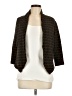 Julienne W. Chevron-herringbone Brown Jacket Size M - photo 1