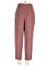 Topshop 100% Polyester Solid Pink Burgundy Casual Pants Size 6 - photo 2