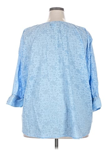 Liz & Me 3/4 Sleeve Blouse (view 2)