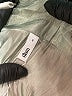 Glam 100% Polyester Metallic Silver 3/4 Sleeve Blouse Size S - photo 7