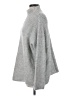 Bershka Solid Gray Turtleneck Sweater Size S - photo 5