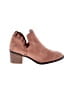 Journee Collection Brown Ankle Boots Size 6 1/2 - photo 1