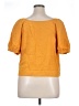 Everlane 100% Linen Orange Short Sleeve Blouse Size 14 - photo 2