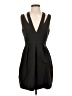 BCBGMAXAZRIA Solid Black Cocktail Dress Size 4 - photo 1