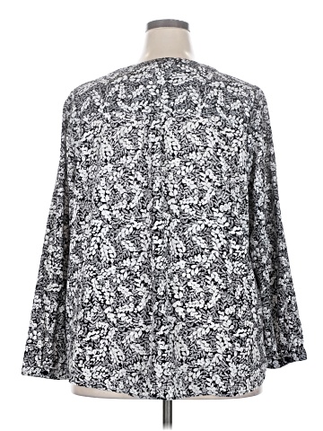 Cj Banks 3/4 Sleeve Blouse (view 2)