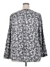 Cj Banks Gray 3/4 Sleeve Blouse Size 2X - photo 2