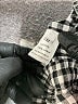 Unbranded 100% Cotton Checkered-gingham Black Casual Pants Size M - photo 7