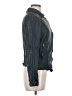 Muubaa 100% Leather Teal Leather Jacket Size 12 - photo 4